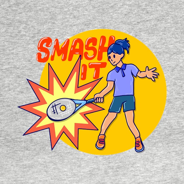 Smash It Win it by ibenboy illustration